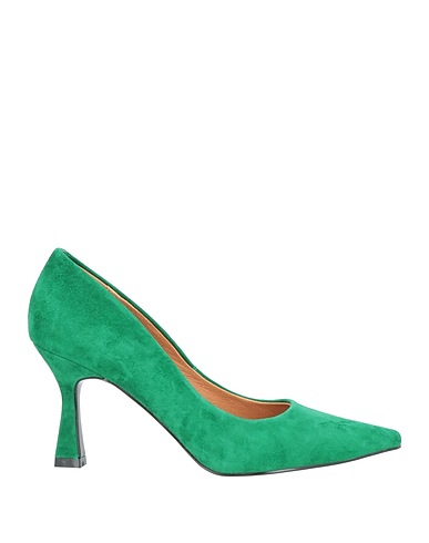 BIBI LOU Décolleté Verde Pelle