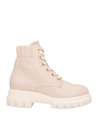 AGL Stiefelette Beige Leder