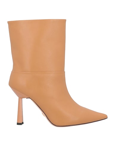 LOLA CRUZ Ankle boot Camel Soft Leather