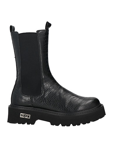 CULT Ankle boot Black Textile fibres
