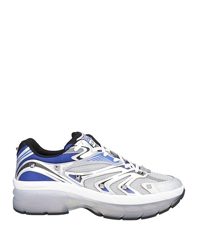 VALENTINO GARAVANI Sneakers Grey Leather, Textile fibers