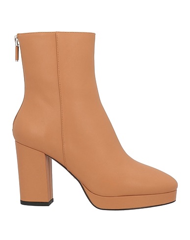 LOLA CRUZ Ankle boot Camel Leather