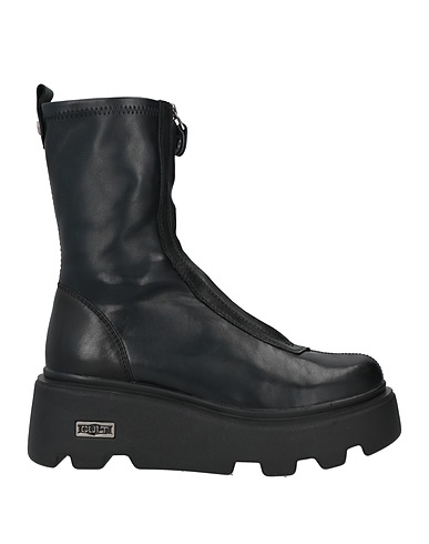 CULT Stivaletti Nero Pelle, Altre Fibre