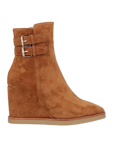 LOLA CRUZ Ankle boot Camel Leather