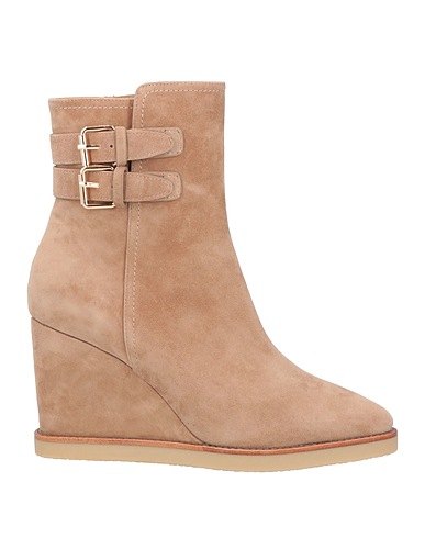 LOLA CRUZ Stivaletti Beige Pelle