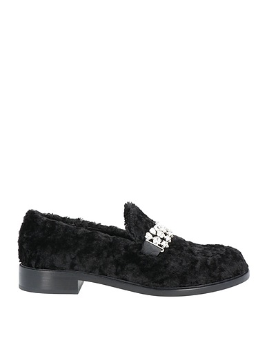 AGL Loafers Black Textile fibers