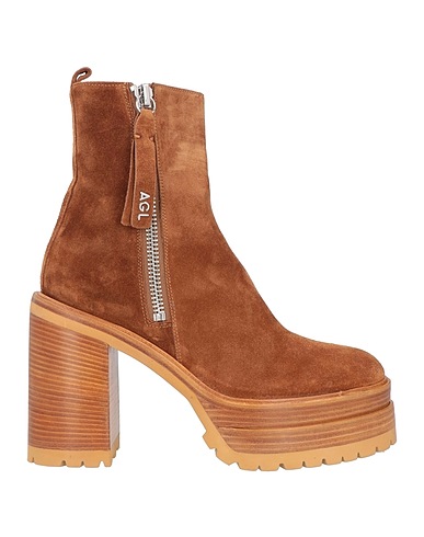 AGL Ankle boot Camel Soft Leather
