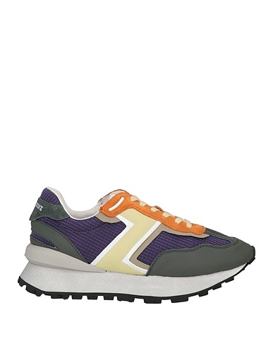 LOLA CRUZ Sneakers Viola Pelle, Fibre tessili