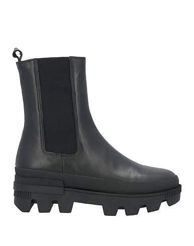 BIBI LOU Ankle boot Black Soft Leather, Rubber