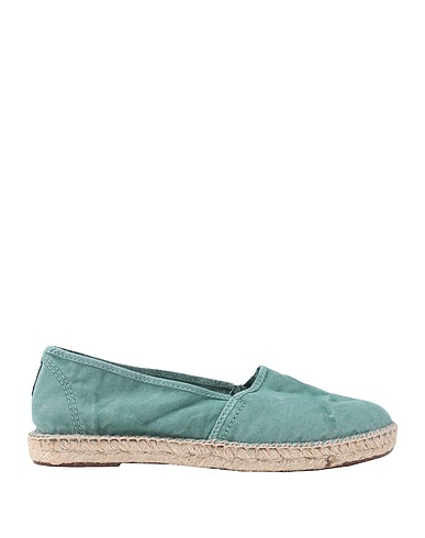 NATURAL WORLD Espadrillas Verde salvia 100% Cotone organico