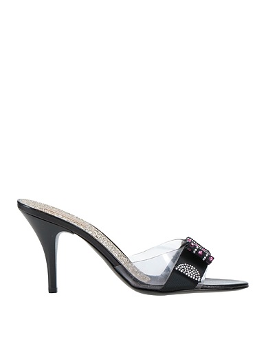 GIANNA MELIANI Sandalen Schwarz Gewebefasern