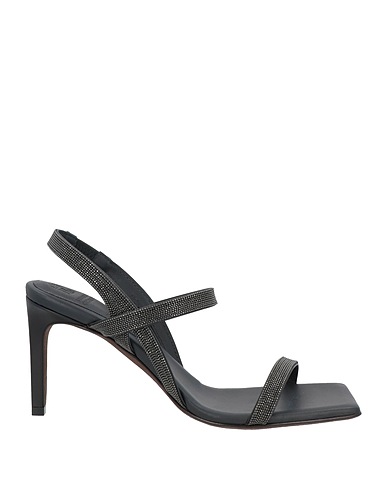 BRUNELLO CUCINELLI Sandals Black Soft Leather