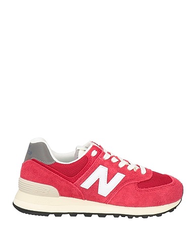 NEW BALANCE Sneakers Rojo Cuero, Fibras textiles