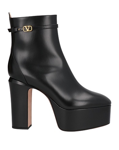 VALENTINO GARAVANI Ankle boot Black Leather