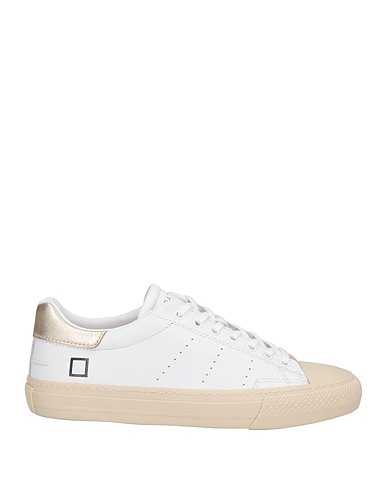 D.A.T.E. Sneakers White Soft Leather