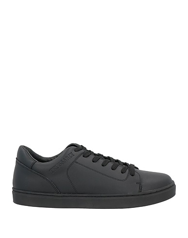 TRUSSARDI Sneakers Black Soft Leather