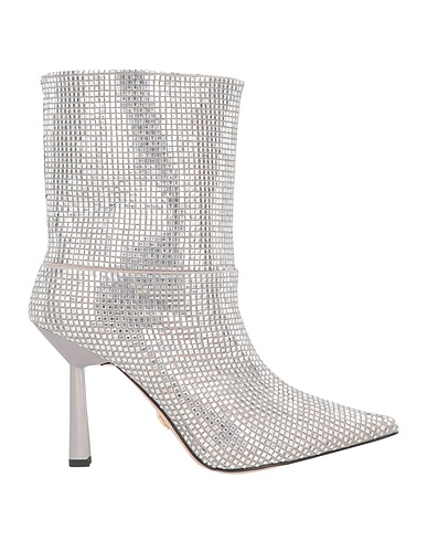 LOLA CRUZ Ankle boot Silver Leather