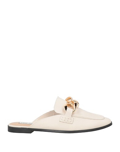 STEVE MADDEN Mules and clogs Beige Soft Leather
