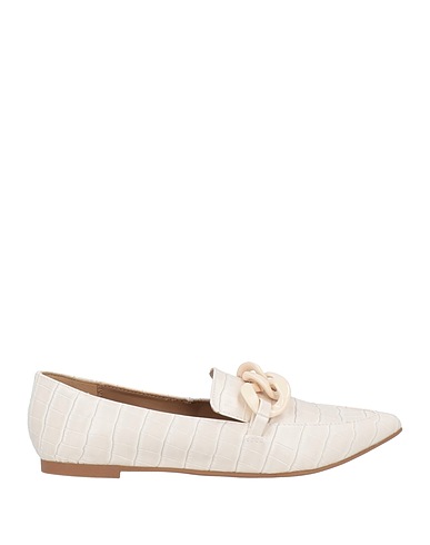 STEVE MADDEN Loafers Beige Textile fibres