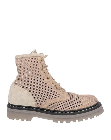 PREMIATA Stivaletti Sabbia Pelle, Fibre tessili