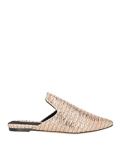 SANAYI 313 Mules and clogs Platinum Textile fibers