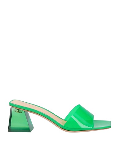 GIANVITO ROSSI Sandali Verde 100% Poliuretano termoplastico