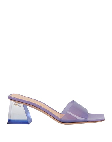 GIANVITO ROSSI Sandals Mauve 100% Thermoplastic polyurethane