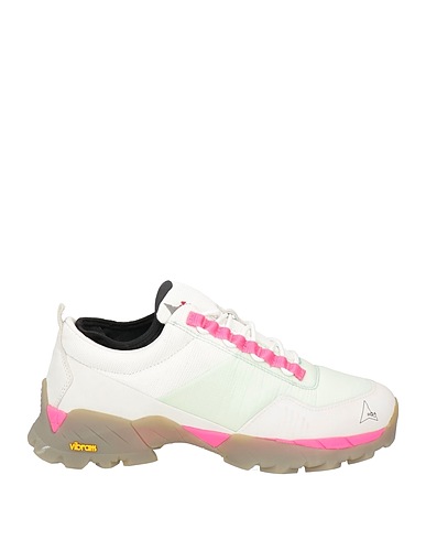 ROA Sneakers White Soft Leather, Nylon, Other Fibres