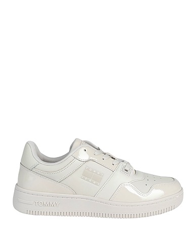 TOMMY JEANS Sneakers Light grey Soft Leather