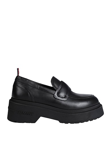 TOMMY JEANS Mocassino Nero Pelle