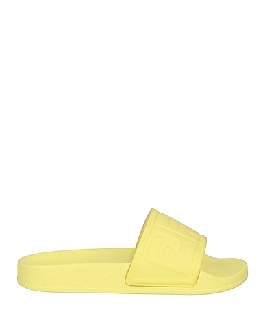 FENDI Beach sandals  Pastel yellow Rubber