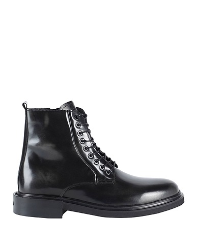 CALVIN KLEIN Ankle boot Black Leather