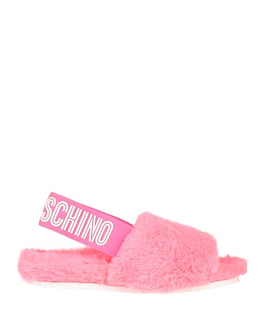 LOVE MOSCHINO Sandali Fucsia Fibre tessili