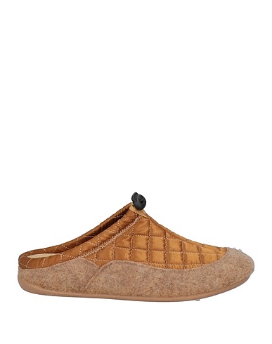 TONI PONS Slides and slippers Camel Textile fibres