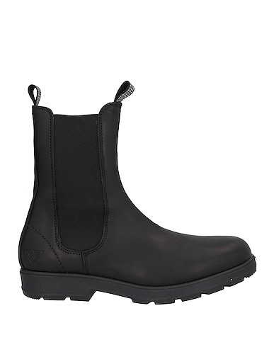 DOCKSTEPS Ankle boot Black Soft Leather, Textile fibres