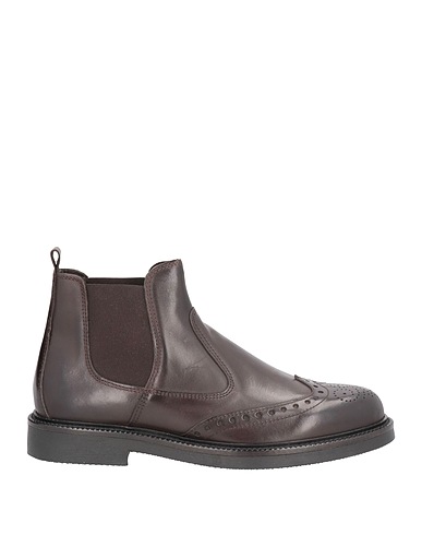 ROBERTO BOTTICELLI Ankle boot Dark brown Soft Leather