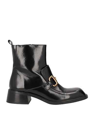 ELVIO ZANON Ankle boot Black Soft Leather