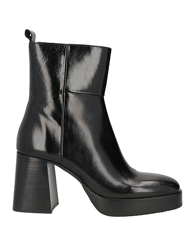 ELVIO ZANON Ankle boot Black Soft Leather