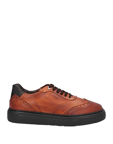 ROBERTO BOTTICELLI Sneakers Tan Soft Leather
