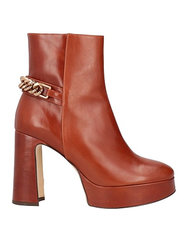 BRUNO PREMI Ankle boot Tan Soft Leather