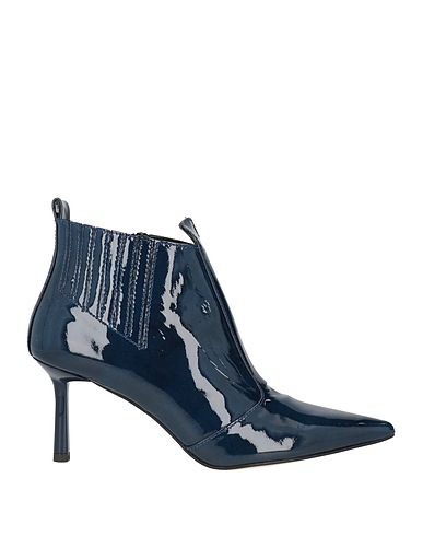 ELVIO ZANON Ankle boot Navy Soft Leather