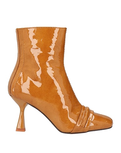 ELVIO ZANON Ankle boot Camel Soft Leather