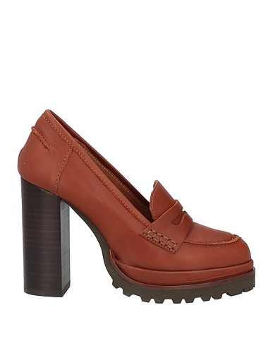 ELVIO ZANON Loafers Brown Soft Leather