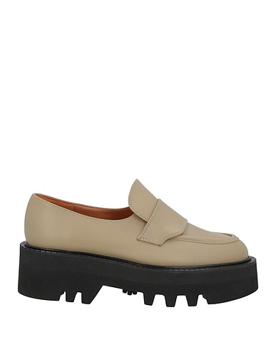 ATP ATELIER Mocassins Vert sauge Vachette