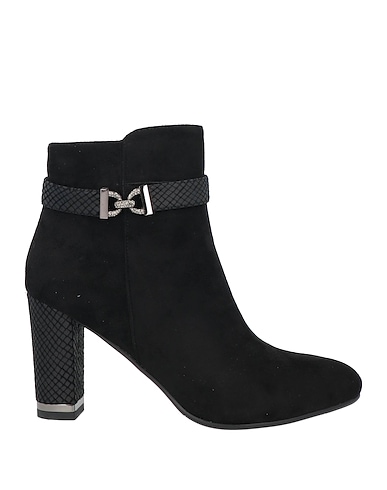 ENZA MARCHESE Stivaletti Nero Fibre tessili