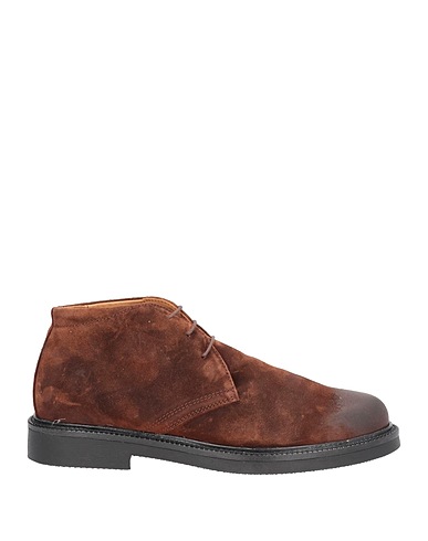 ROBERTO BOTTICELLI Ankle boot Dark brown Leather