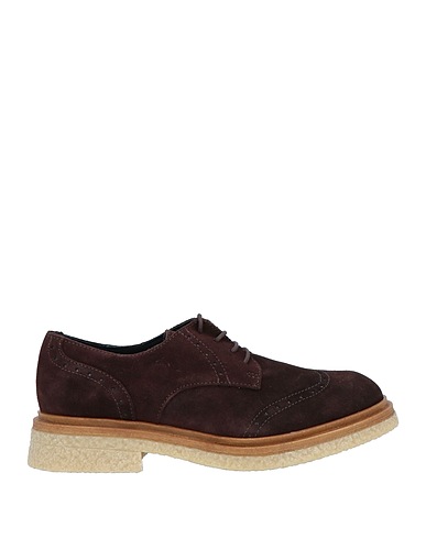 TONI PONS Laced shoes Dark brown Leather