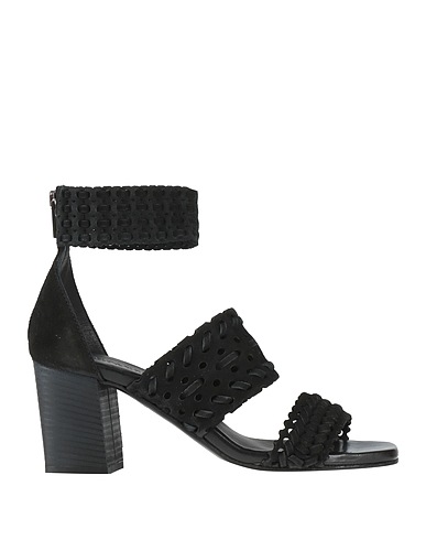 PANTANETTI Sandals Black Leather