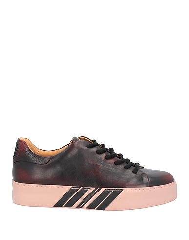 CAMERLENGO Sneakers Burgundy Soft Leather
