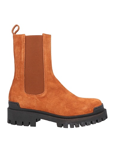 ENNEQUADRO Ankle boot Tan Leather